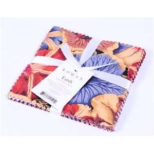  Kaffe Fassett COLLECTIVE EARTH 6 Charm Pack Quilting Fabric 