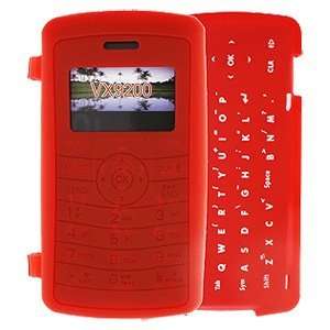  LG VX9200 Env3 Silicon Skin Red Access To Charging And 