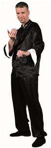 ROUND 5 OFFICIAL BRUCE LEE BLACK KUNG FU SUIT (COSTUME) SIZE LARGE 
