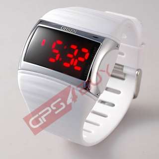Youre bidding OHSEN Red LED Digital Mens Womens Sport Watch