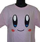 KIRBY T SHIRT KIRBY Face PINK ADULT LARGE