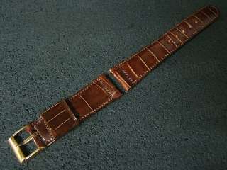NOS 3/4 Kreisler Alligator X Short Vintage Watch Band  