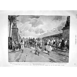  1894 Kasr En Neel Bridge Cairo Footrunners Carriage