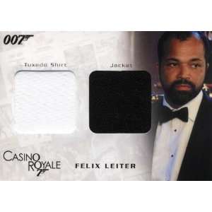 James Bond in Motion   Felix Leiters Tuxedo Shirt & Jacket Costume 