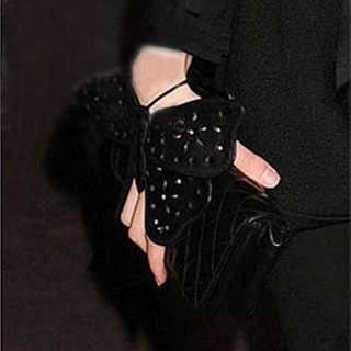 2012 Fashion Women Butterfly bow knot Clutch Chain Purse HandBag 