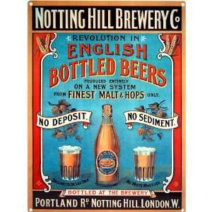  Notting Hill Brewery Metal Bar Sign