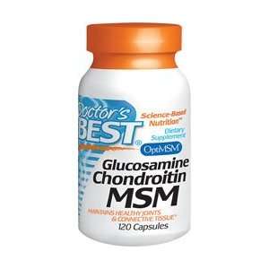  Glucosamine Chondroitin MSM 120 Caps by Doctors Best 
