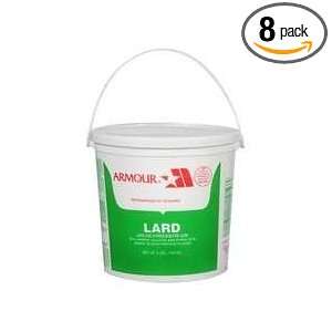 Armour Star Lard, 1 Pound (Pack of 8) Grocery & Gourmet Food
