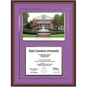  East Carolina University Diploma Frame