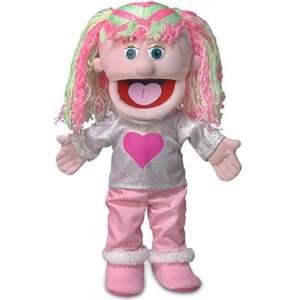  Kimmie, 14In Glove Puppet, Pink  Affordable Gift for 