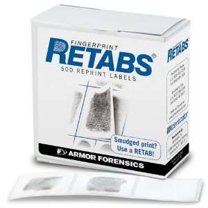 Identicator Retabs Correction Labels, Pack of 500  Sports 