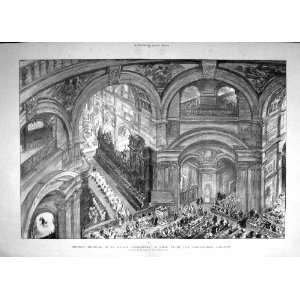  1895 St. PaulS Cathedral Whispering Gallery London