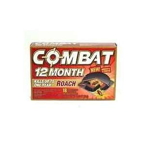  Combat 12 Month Roach Bait Size 6X18 Patio, Lawn 