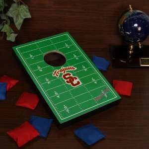 USC Trojans Tabletop Football Bean Bag Toss Game  Sports 