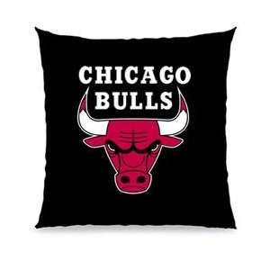  Chicago Bulls Team Souvenir Pillow 12x12   NBA Basketball 