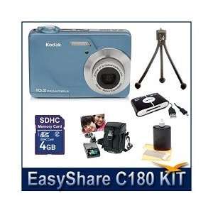  Kodak EasyShare C180 Point and shoot Digital Camera (Teal 
