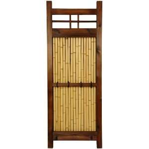  4 ft. x 1 ½ ft. Japanese Bamboo Kumo Fence Patio, Lawn & Garden