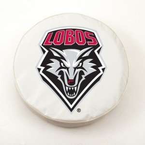  New Mexico Lobos White Tire Cover, Small Sports 