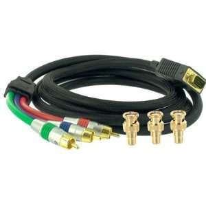 2M (6Ft) Atlona VGA To Component/Component To VGA Breakout Video Cable 