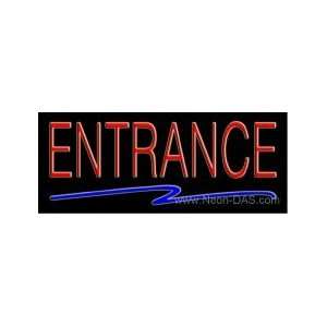  Entrance Outdoor Neon Sign 13 x 32