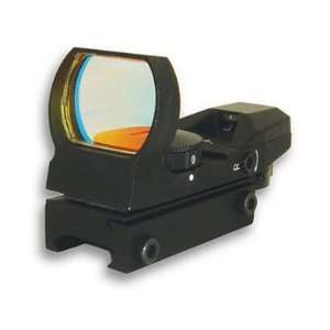  Ncstar Red Dot Reflex Sight Black Includes Extra Battery 