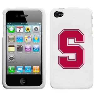  iPhone 4 Stanford Cardinals White Snap on Superior Hard 