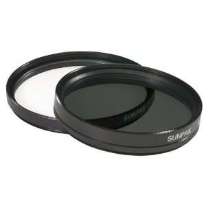   55mm Ultra violet And Circular Polarized Filter Twin Pack Electronics