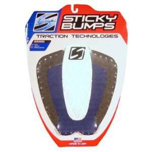 Sticky Bumps Sevens Traction Pad   Grey / Blue Sports 