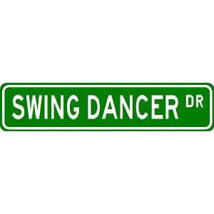  SWING DANCER Street Sign ~ Custom Aluminum Street Signs 