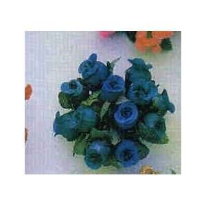   Silk Favor Flower Pick Wedding Shower   Royal Blue 