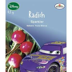  Disney Cars, Radish, Sparkler 1 Pkt. Patio, Lawn & Garden