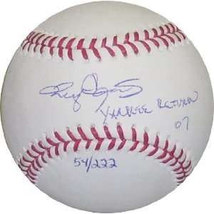 Roger Clemens signed Official Major League Baseball Yankee Return 07 