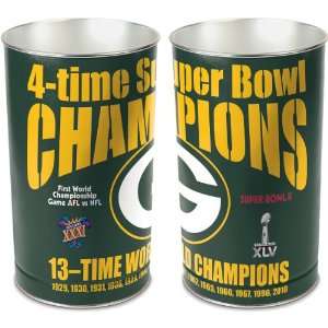  Wincraft Green Bay Packers 4x Super Bowl Champions 
