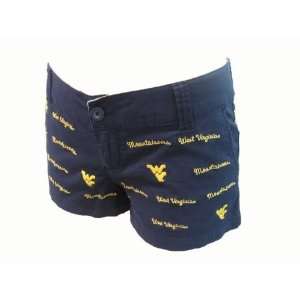   Mountaineers Cotton Game Day Logo Print Shorts