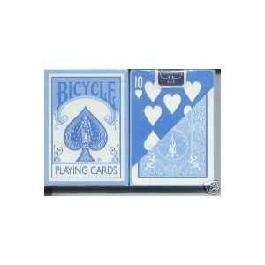  Bicycle Poker Playing Cards Lt. Blue 