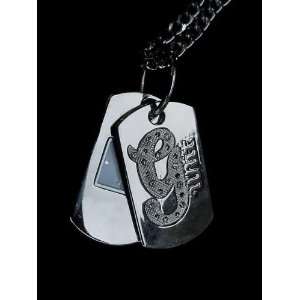  G Unit Hip Hop Dog Tag Watch Combo w/ Chain Everything 
