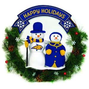  20 NCAA Montana State Bobcats Happy Holidays Snowman 