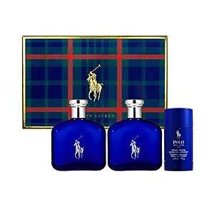 Polo Blue Set for Men By Ralph Lauren Included 4.2 Oz Edt,4.2 Oz After 