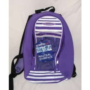  Speedo Nautical/Junior Backpack in Purple Sports 