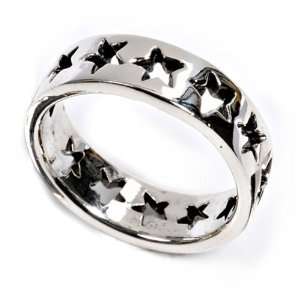 Sterling Silver Ring   Star   Size 6 10 Jewelry