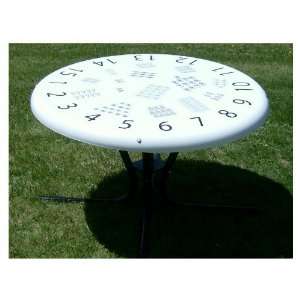   Circle Plastic Patio Table RRTC110(NUMBER MATCH