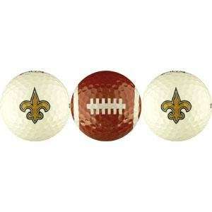  New Orleans Saints   3 Golf Balls