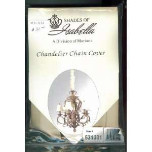com Shades of Isabella. Chandelier Chain Cover. Item # 531331. Beige 