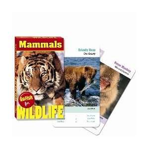  Mammals Go Fish for Wildlife Toys & Games
