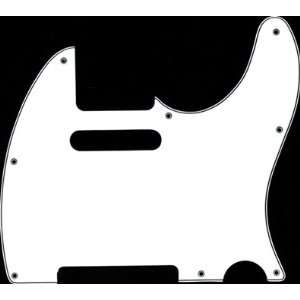  MIJ Pickguard For Fender Telecaster 62 White 3 PLY 