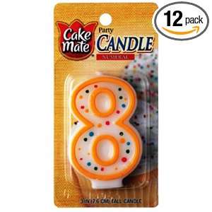 Cake Mate Numeral Candle 8, Units Grocery & Gourmet Food