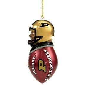   Purdue African American Tackler Christmas Ornaments