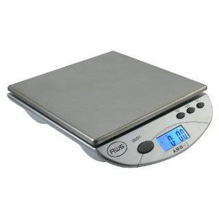   Weigh Silver AMW 13 Digital Postal / Kitchen Scale, 13 LB by 0.1 OZ