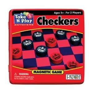 Checkers Game Tin