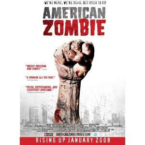  American Zombie (2007) 27 x 40 Movie Poster Style A